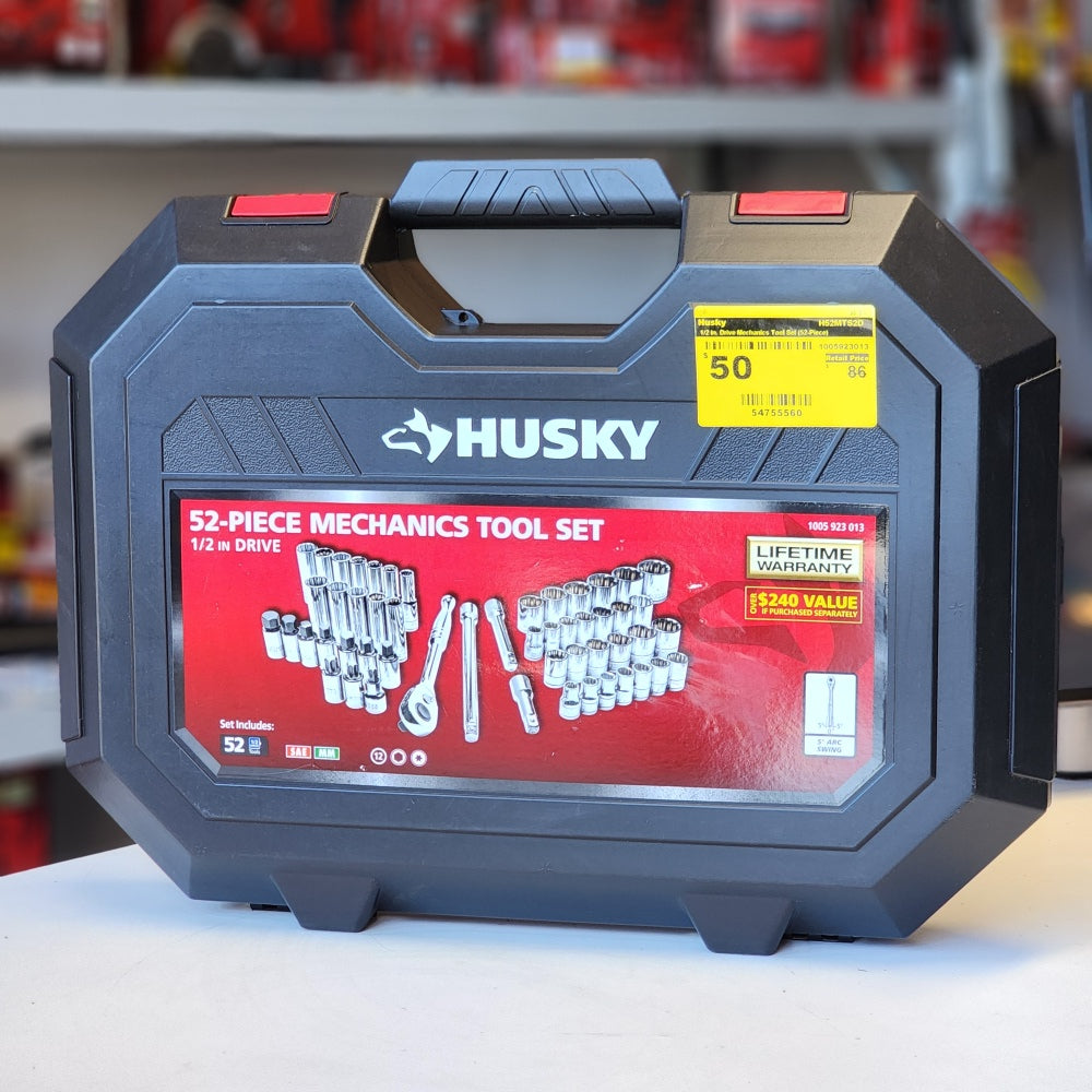 1/2 in Drive Mechanics Tool Set (52-Piece) 1/2 in Drive Mechanics Tool Set (52-Piece)